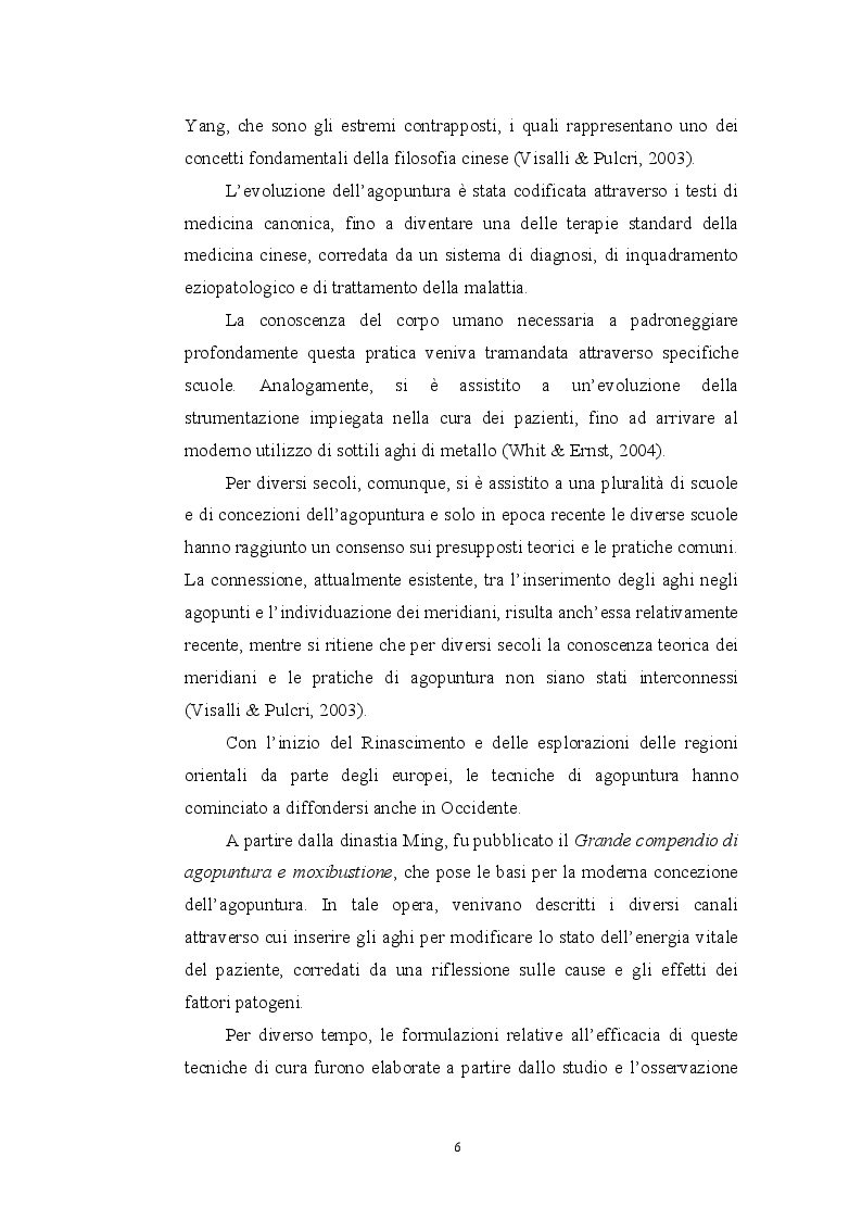 Anteprima della tesi: Meccanismi Neurofisiologici dell'Agopuntura, Pagina 4