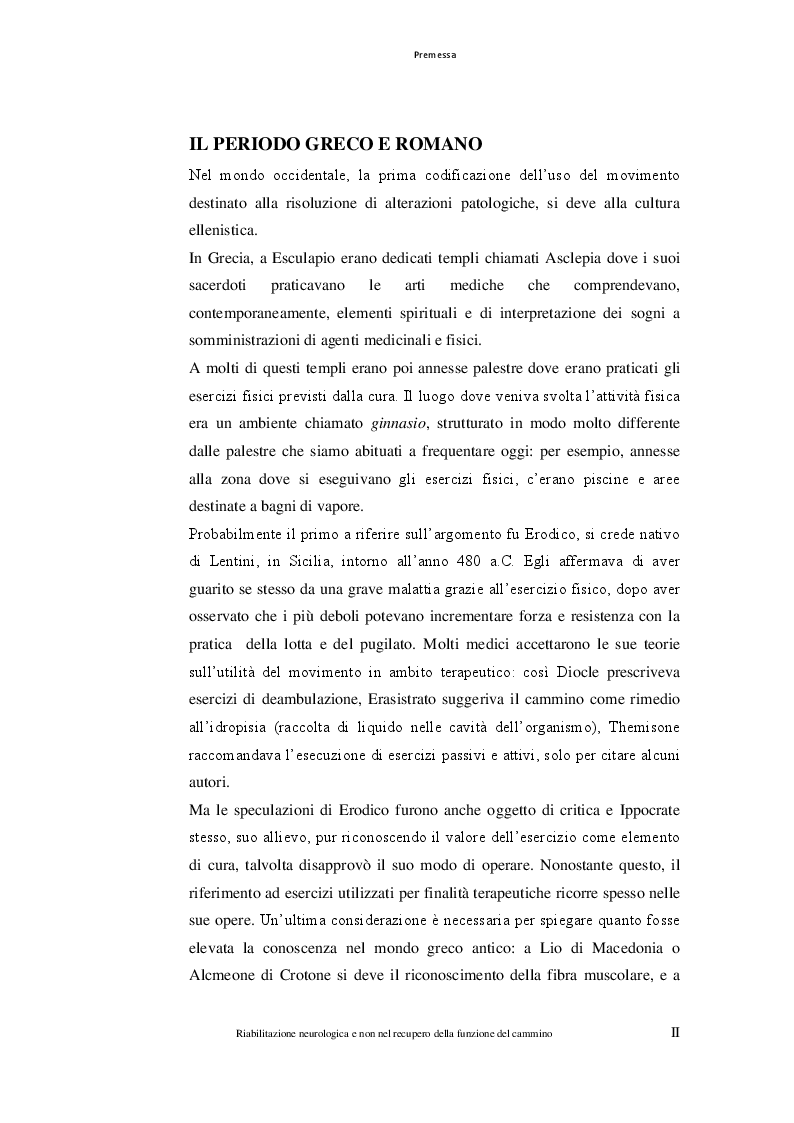 Anteprima della tesi: Riabilitazione neurologica e non, nel recupero della fuzione del cammino, Pagina 3
