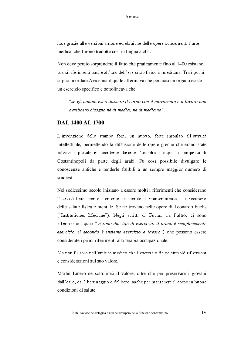 Anteprima della tesi: Riabilitazione neurologica e non, nel recupero della fuzione del cammino, Pagina 5