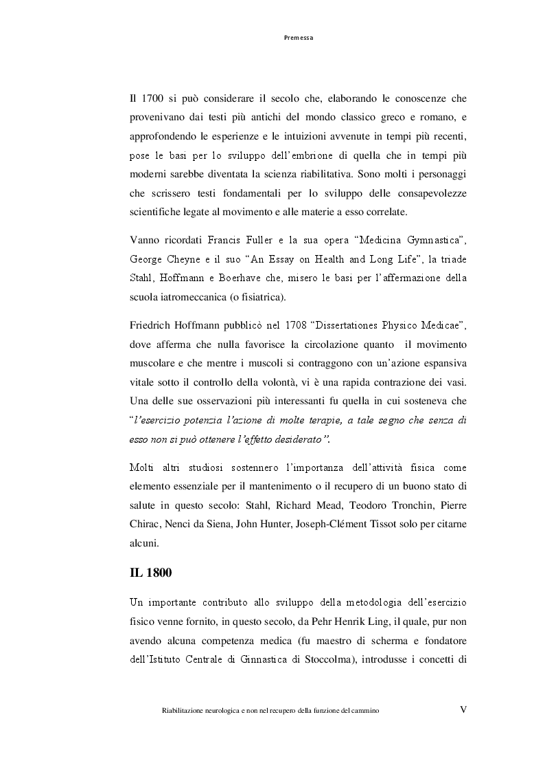 Anteprima della tesi: Riabilitazione neurologica e non, nel recupero della fuzione del cammino, Pagina 6