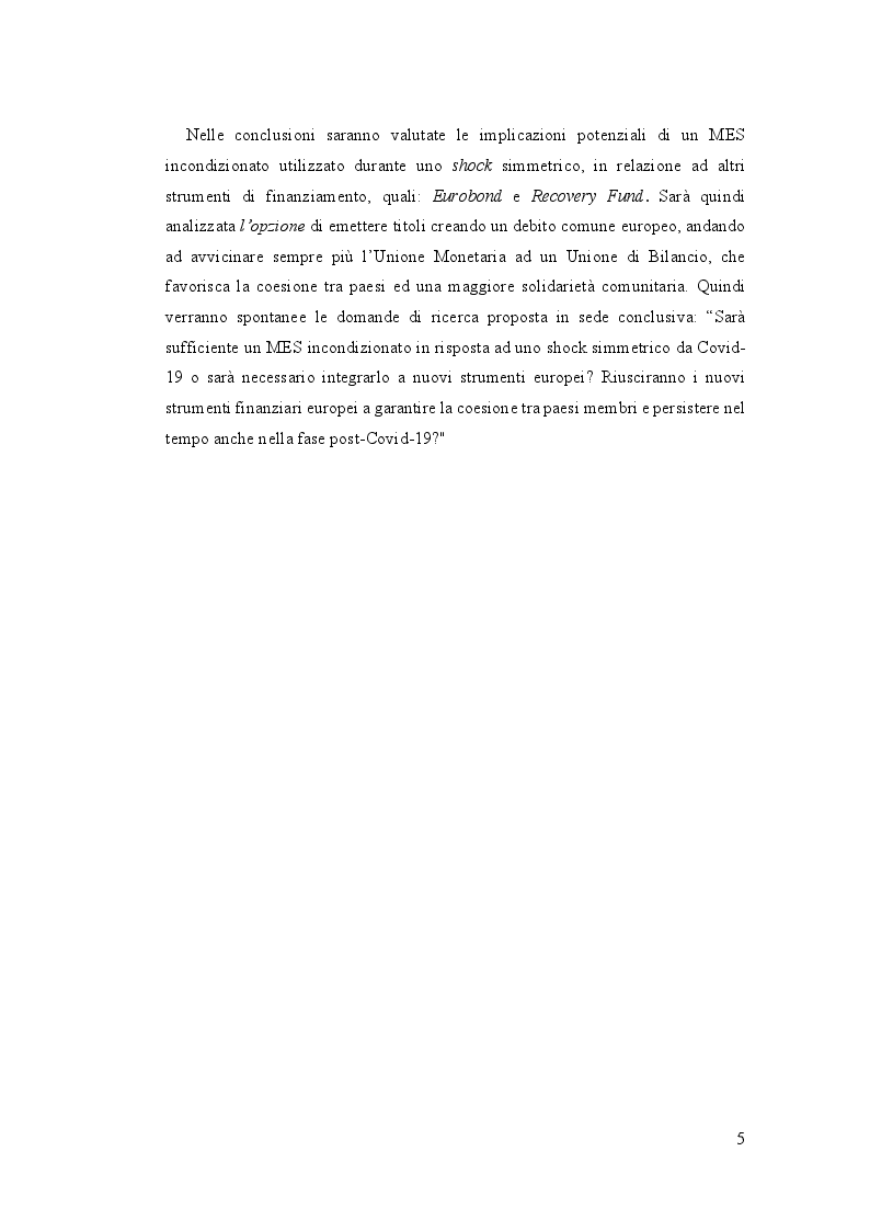 Anteprima della tesi: Il Meccanismo Europeo di Stabilità: interventi comunitari e riforma, Pagina 4