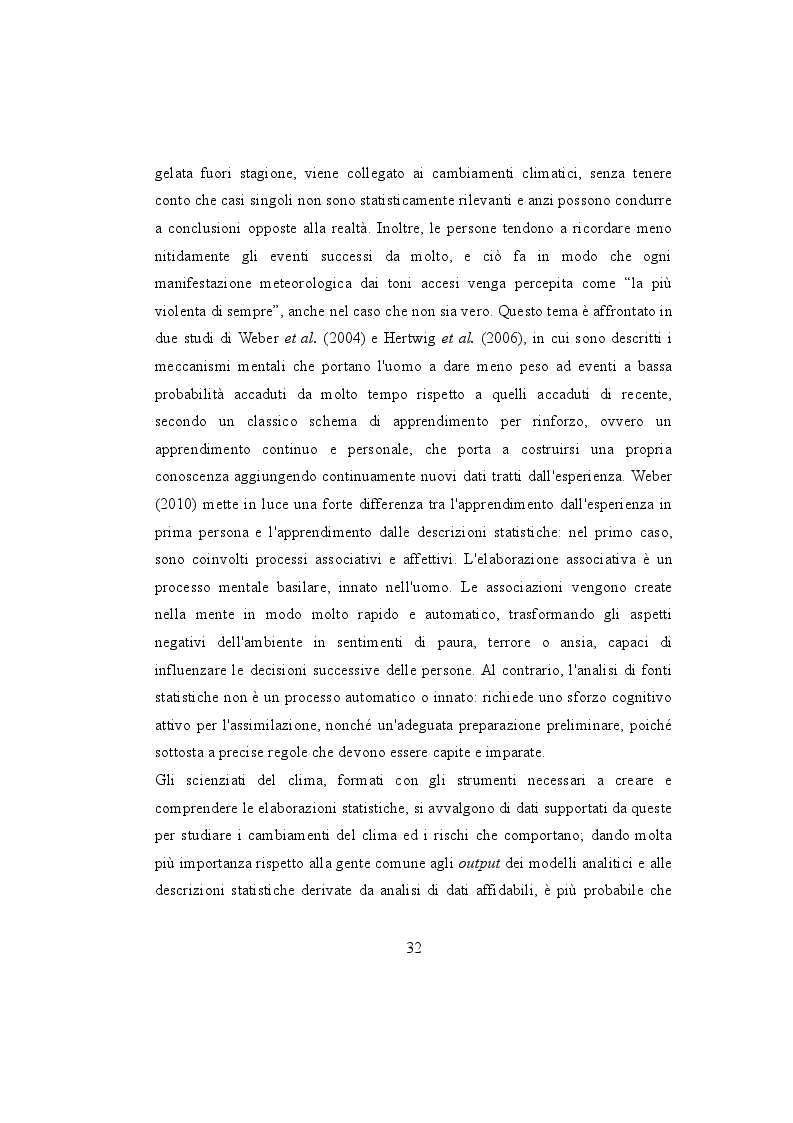 Estratto dalla tesi: Percezione del cambiamento climatico tra i giovani: il fenomeno Greta Thunberg