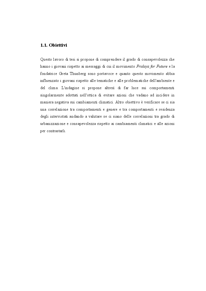 Anteprima della tesi: Percezione del cambiamento climatico tra i giovani: il fenomeno Greta Thunberg, Pagina 4