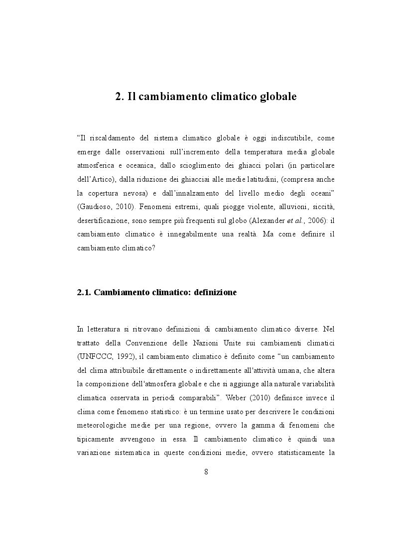 Anteprima della tesi: Percezione del cambiamento climatico tra i giovani: il fenomeno Greta Thunberg, Pagina 5