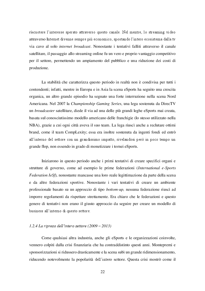 Anteprima della tesi: Analisi di un settore innovativo e in rapida crescita: il caso eSports, Pagina 8