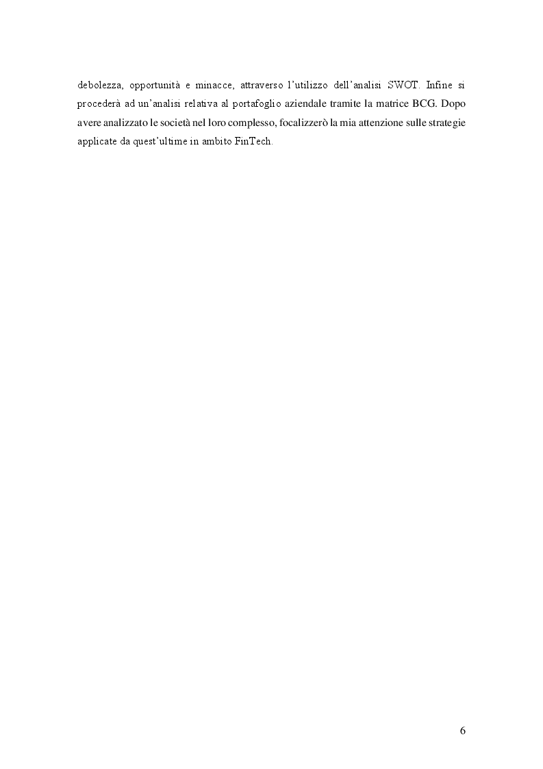 Anteprima della tesi: La Diversificazione di Google, Amazon, Facebook e Apple nel FinTech, Pagina 3