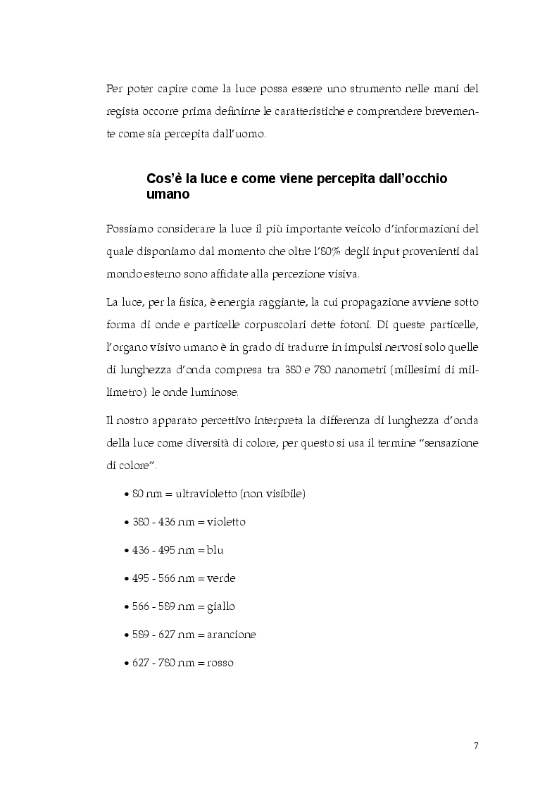 Anteprima della tesi: La luce come elemento plastico: la costruzione di ambienti e forme in teatro attraverso la luce, Pagina 5