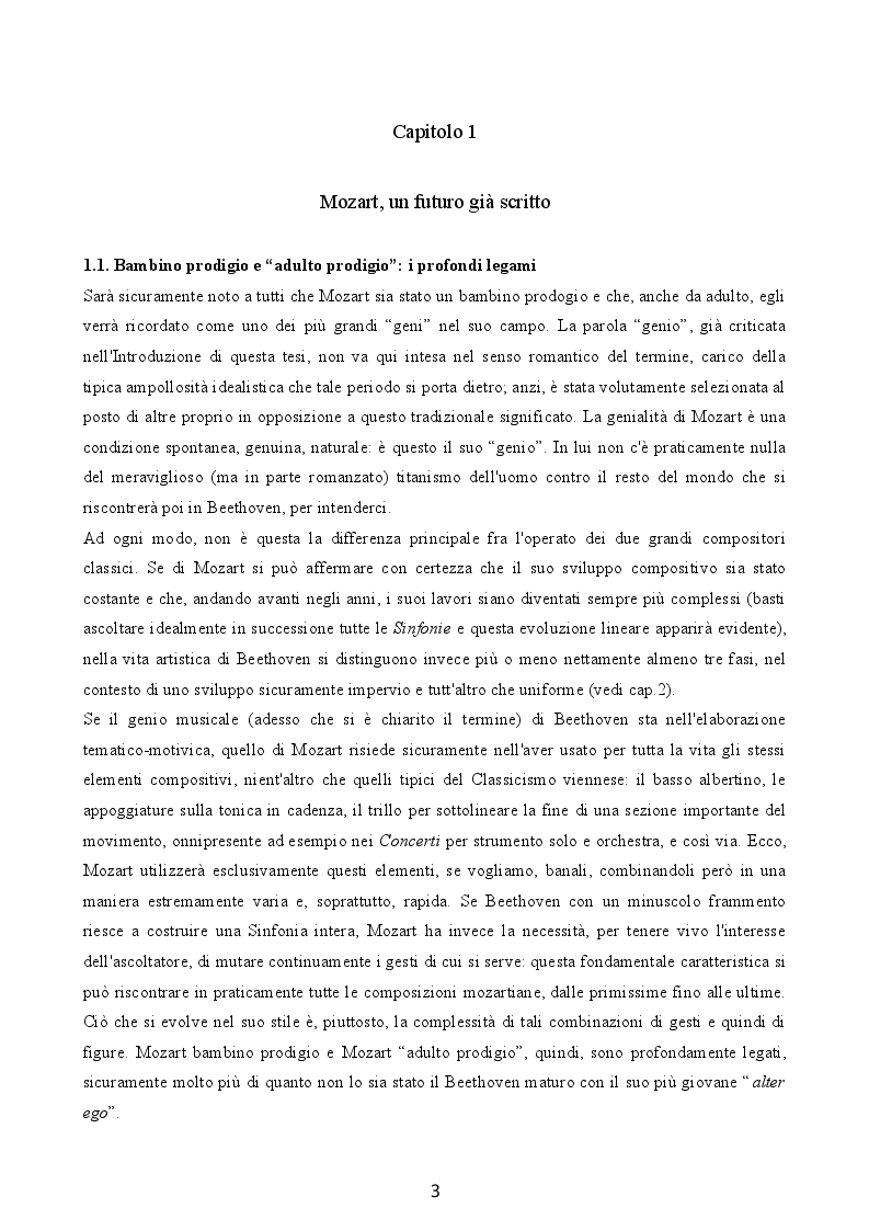 Anteprima della tesi: Come nasce un compositore? I casi di Mozart e Beethoven, Pagina 4