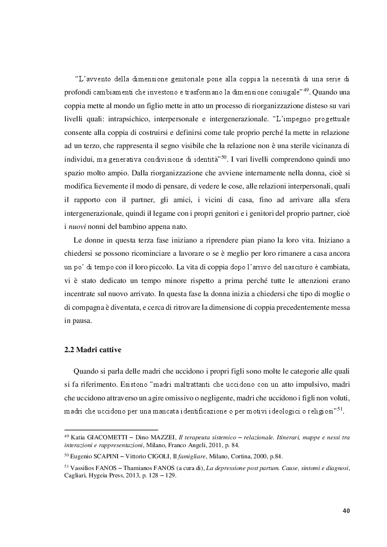 Anteprima della tesi: Quando le vittime sono i bambini. Analisi approfondita dell’infanticidio in relazione a condizioni psicopatologiche, Pagina 6