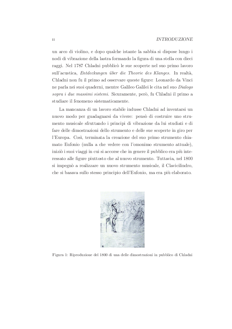 Anteprima della tesi: Soluzione numerica dell'equazione biarmonica per una lastra elastica: figure di Chladni, Pagina 3