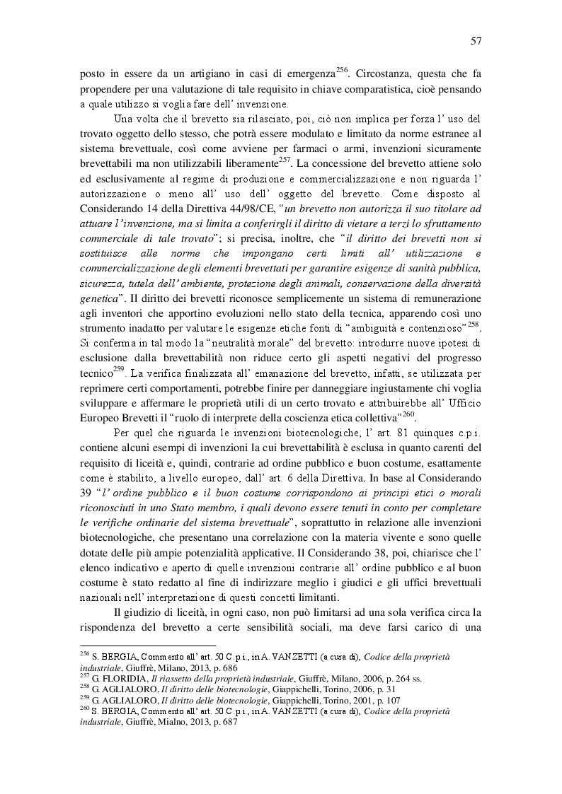 Anteprima della tesi: La brevettabilità delle invenzioni aventi ad oggetto cellule staminali, Pagina 10
