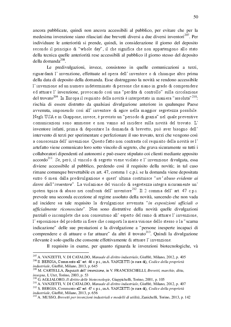 Anteprima della tesi: La brevettabilità delle invenzioni aventi ad oggetto cellule staminali, Pagina 3