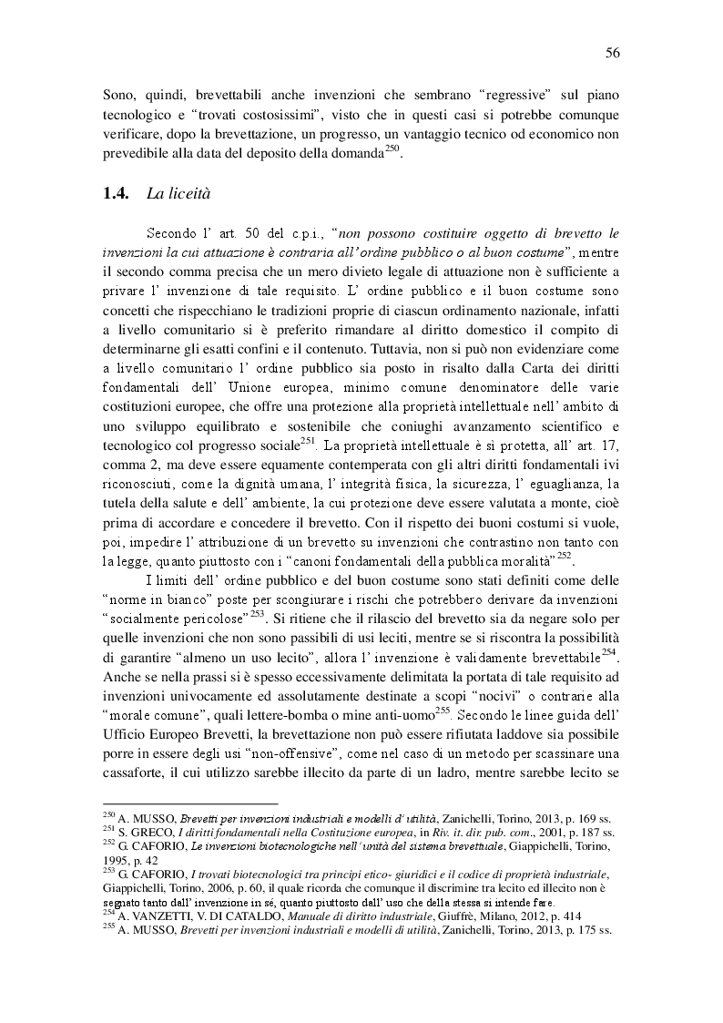 Anteprima della tesi: La brevettabilità delle invenzioni aventi ad oggetto cellule staminali, Pagina 9