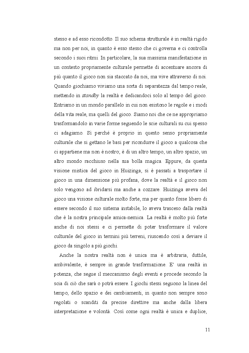 Anteprima della tesi: Gamers of Play or Players of Game? La dimensione del corpo tra realtà e virtualità, Pagina 3
