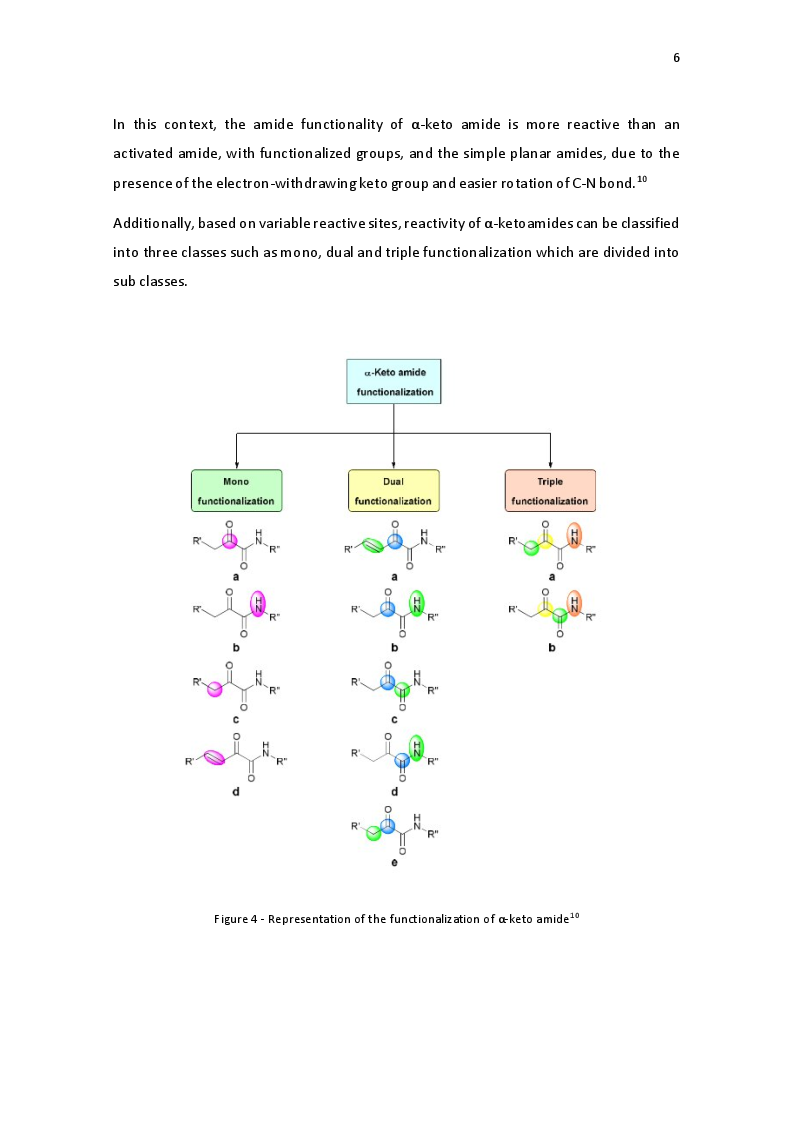 Anteprima della tesi: Methods of Preparation and Evaluation of the Biological Activity of α-Ketoamides, Pagina 5