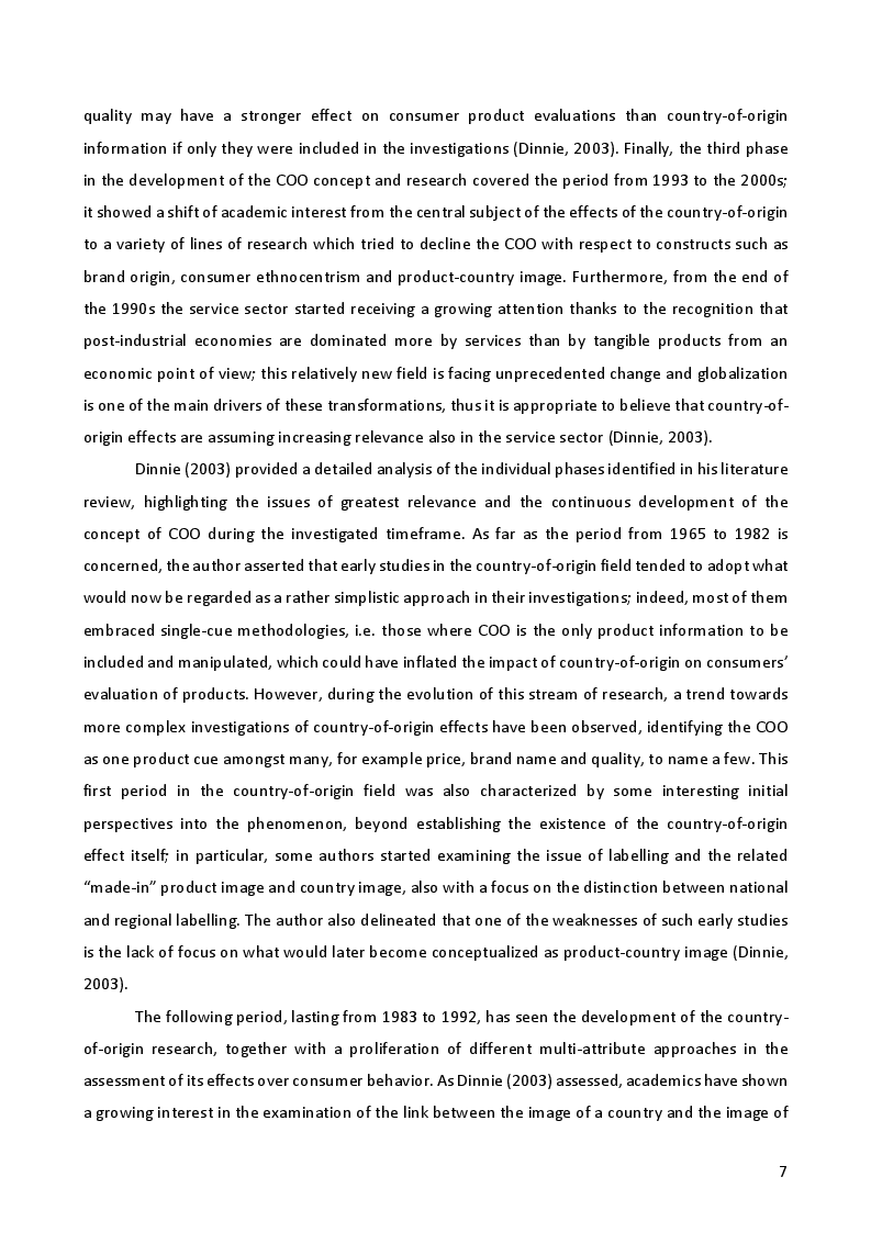 Anteprima della tesi: The Country-of-Origin in the Luxury Furniture Industry: A Comparison Between “Made in Italy” and “Made in Portugal”, Pagina 4