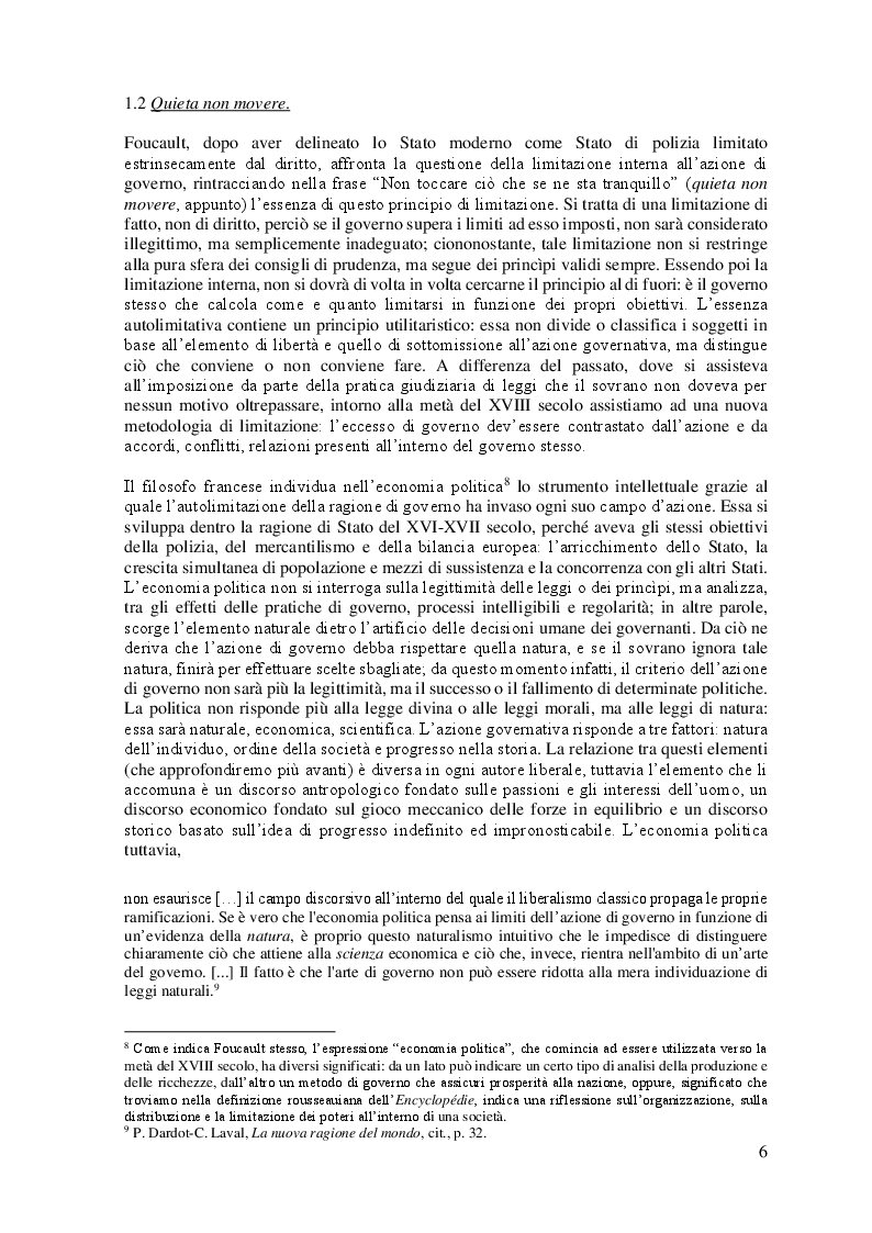 Anteprima della tesi: Neoliberalismo: dal contributo di Foucault al dibattito attuale, Pagina 5
