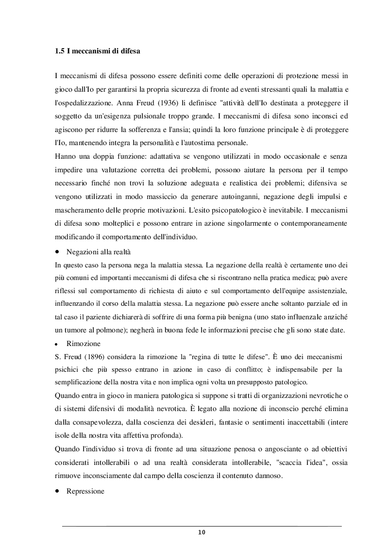 Anteprima della tesi: La comunicazione come strumento terapeutico: il ruolo dell'infermiere, Pagina 5