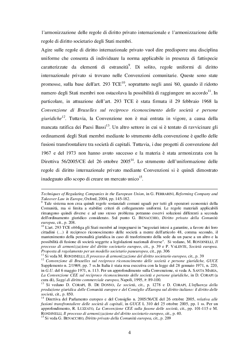Anteprima della tesi: La disciplina della società cooperativa europea e questioni in materia di concorrenza, Pagina 5