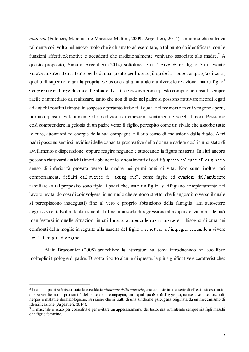 Anteprima della tesi: Sviluppo affettivo femminile in relazione al rapporto padre-figlia, Pagina 6