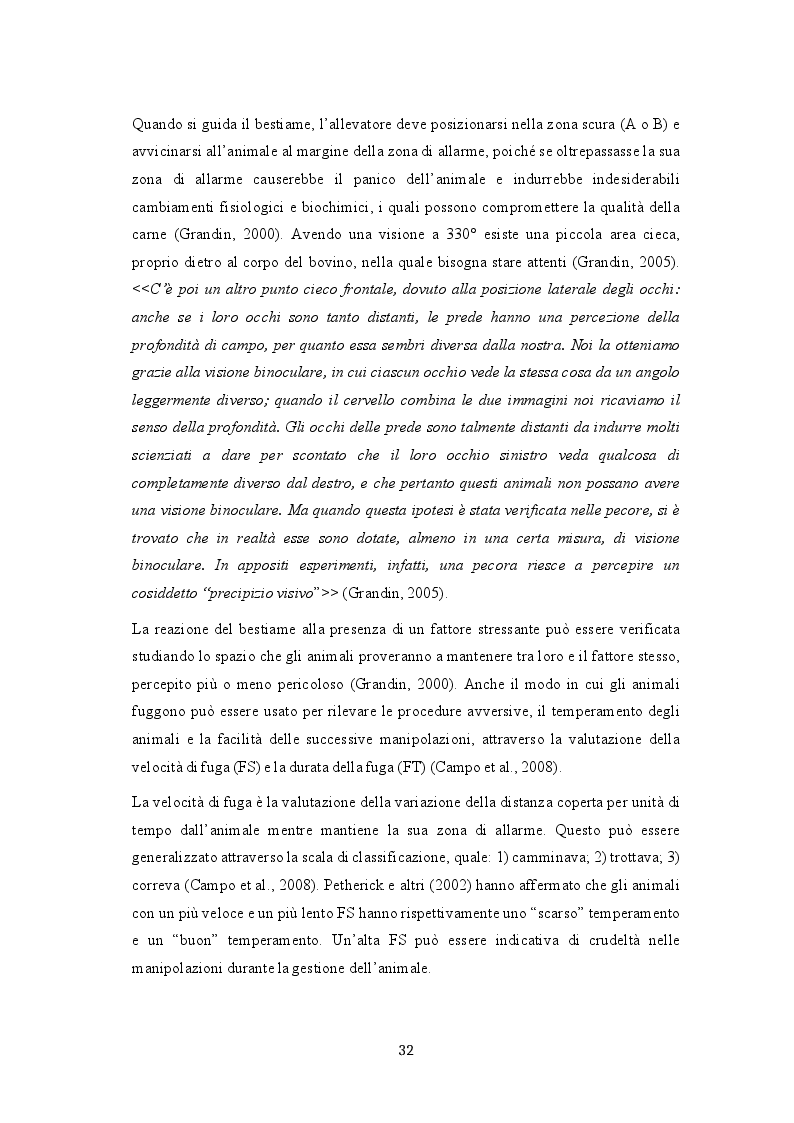 Anteprima della tesi: Il metodo Temple Grandin applicato all'analisi dei bovini da carne allevati in Italia, Pagina 6