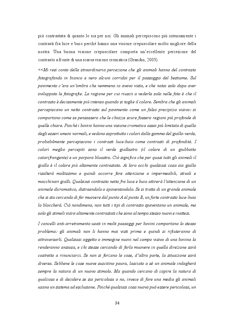 Anteprima della tesi: Il metodo Temple Grandin applicato all'analisi dei bovini da carne allevati in Italia, Pagina 8