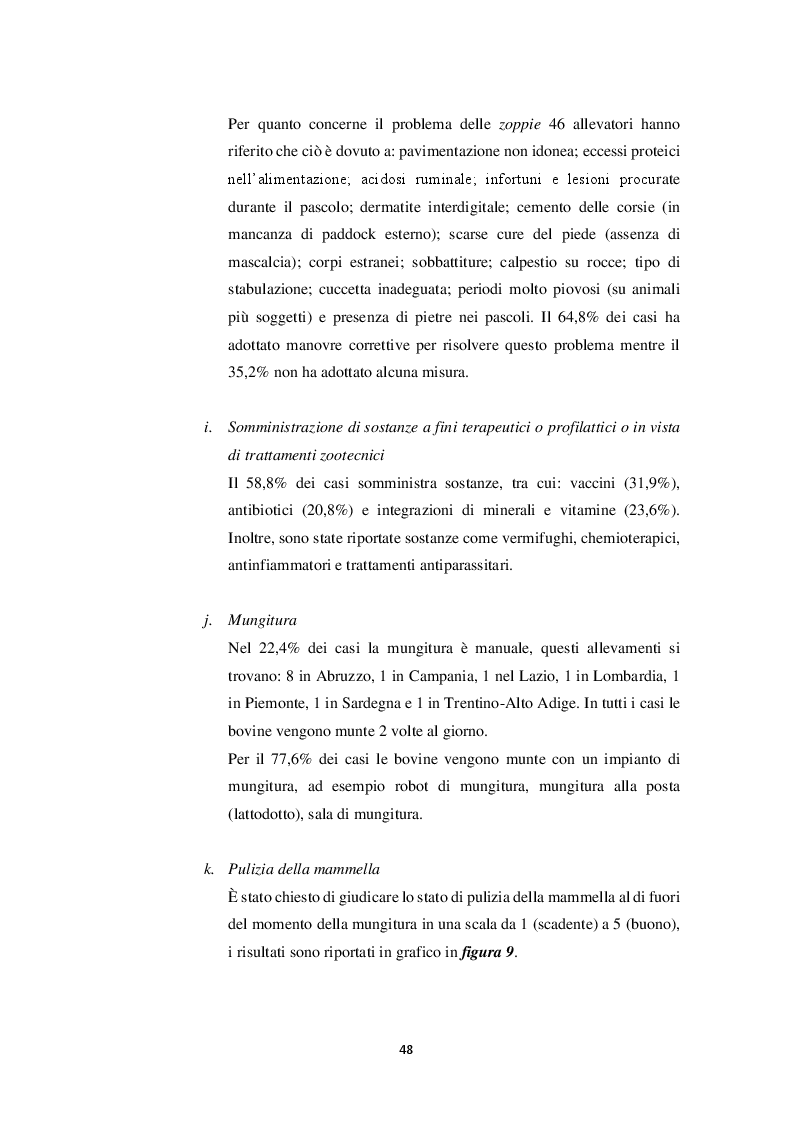 Anteprima della tesi: Il benessere delle bovine lattifere: indagine conoscitiva, Pagina 4