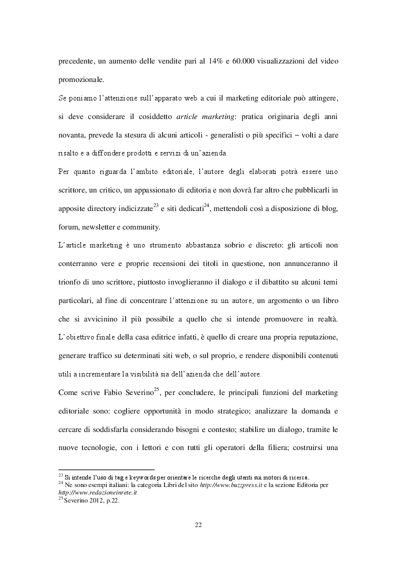 Anteprima della tesi: Marketing editoriale: il libro tra cultura, innovazione e mercato, Pagina 10