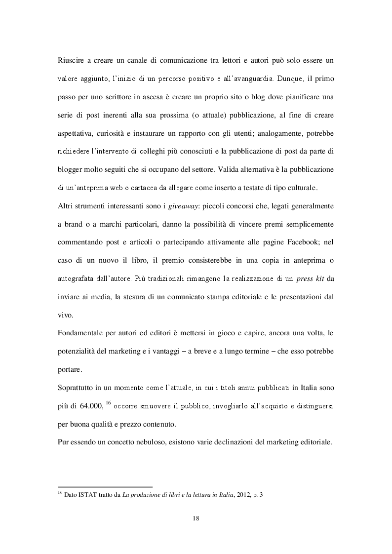 Anteprima della tesi: Marketing editoriale: il libro tra cultura, innovazione e mercato, Pagina 6