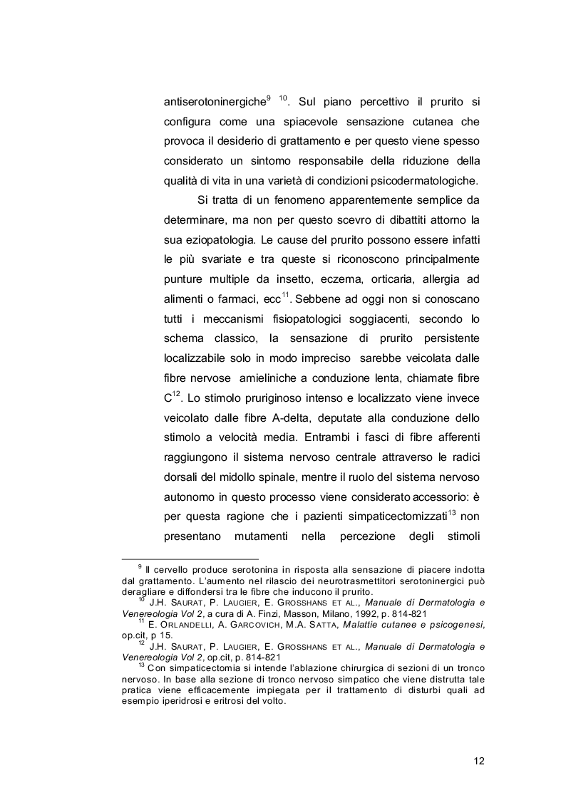 Estratto dalla tesi: L’involucro avverso: la pelle come luogo privilegiato per la somatizzazione del conflitto psichico