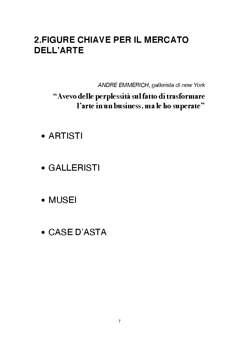 Anteprima della tesi: Investire nel mercato dell'arte, Pagina 5