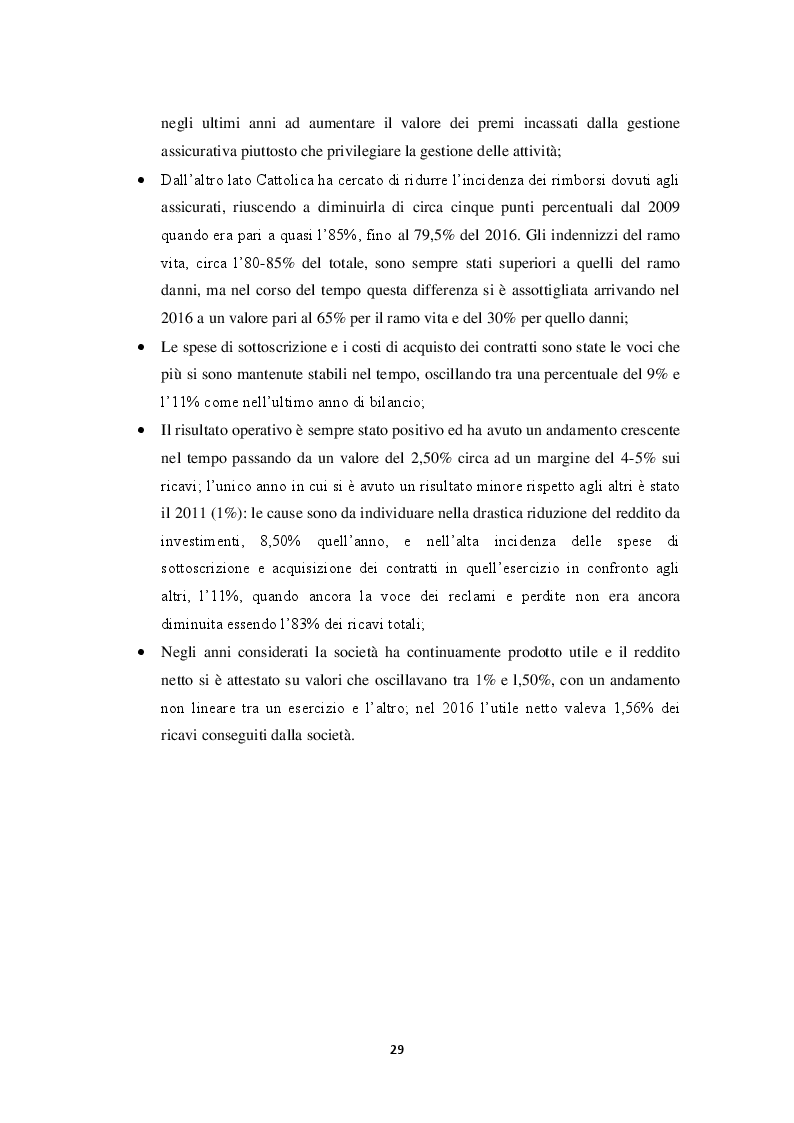 Anteprima della tesi: Il mercato assicurativo italiano. Analisi delle quotazioni e dei bilanci di quattro imprese, Pagina 4
