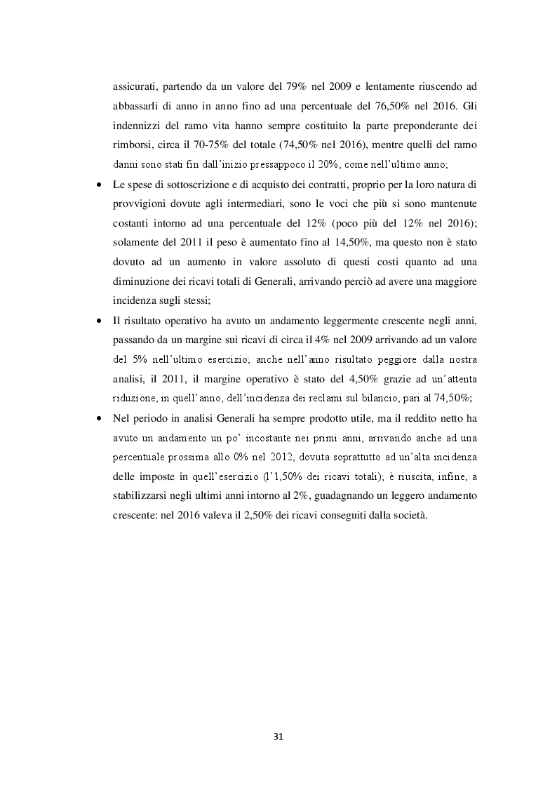 Anteprima della tesi: Il mercato assicurativo italiano. Analisi delle quotazioni e dei bilanci di quattro imprese, Pagina 6