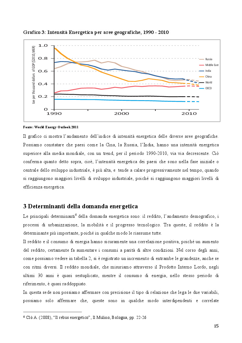 Anteprima della tesi: Il fotovoltaico in Italia: analisi economico finanziaria di un progetto di investimento, Pagina 10