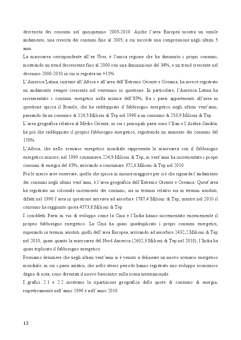 Anteprima della tesi: Il fotovoltaico in Italia: analisi economico finanziaria di un progetto di investimento, Pagina 7