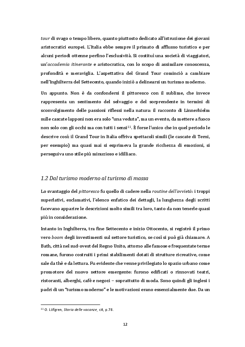 Anteprima della tesi: Turisti per mare. Lo sviluppo di un mito tra giornalismo e pubblicità, Pagina 10