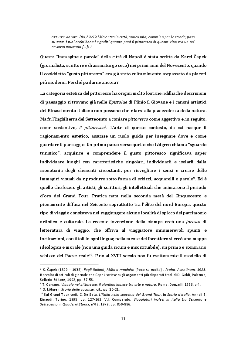 Anteprima della tesi: Turisti per mare. Lo sviluppo di un mito tra giornalismo e pubblicità, Pagina 9