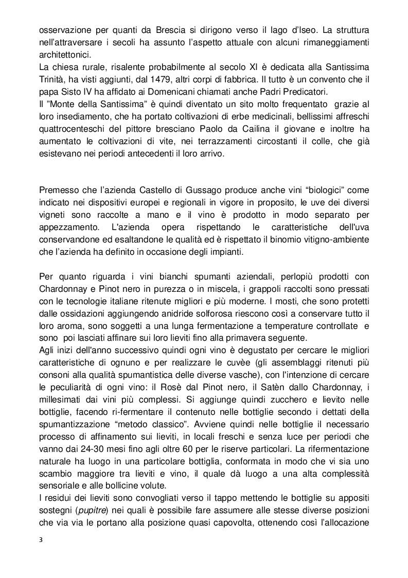 Anteprima della tesi: Franciacorta: biodiversità ambientale, Pagina 3