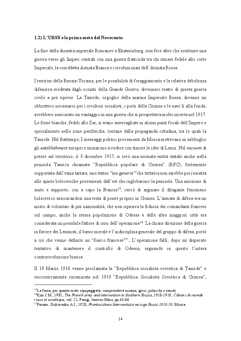 Anteprima della tesi: Il Diritto di Autodeterminazione dei Popoli e il Diritto dello Stato all’Integrità Territoriale nella Crisi di Crimea, Pagina 10