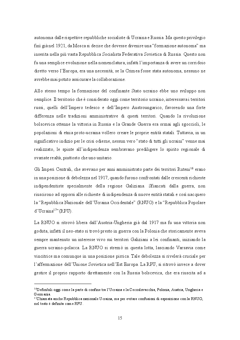 Anteprima della tesi: Il Diritto di Autodeterminazione dei Popoli e il Diritto dello Stato all’Integrità Territoriale nella Crisi di Crimea, Pagina 11