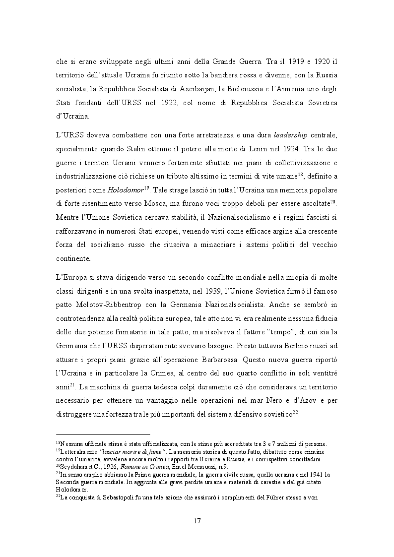 Anteprima della tesi: Il Diritto di Autodeterminazione dei Popoli e il Diritto dello Stato all’Integrità Territoriale nella Crisi di Crimea, Pagina 13