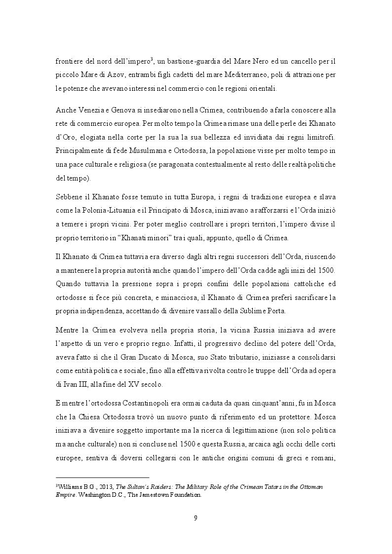 Anteprima della tesi: Il Diritto di Autodeterminazione dei Popoli e il Diritto dello Stato all’Integrità Territoriale nella Crisi di Crimea, Pagina 5