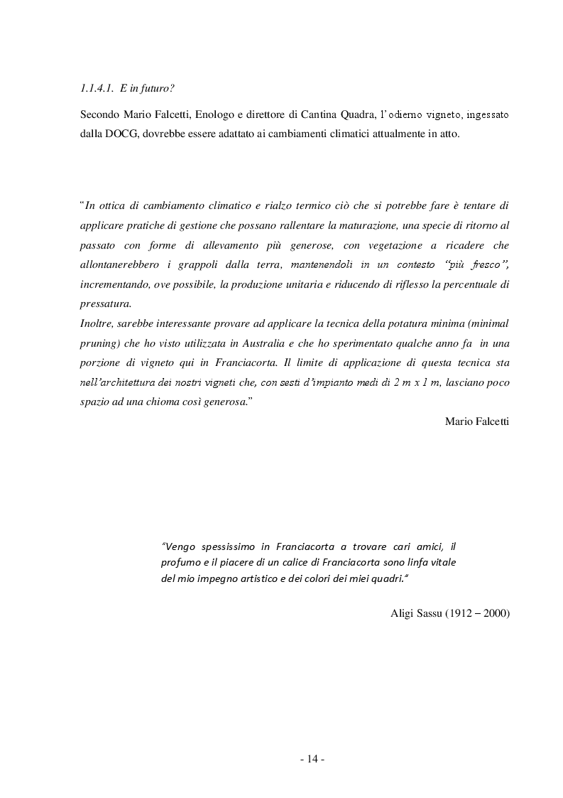 Anteprima della tesi: Analisi chimico-fisica ed organolettica di vino Franciacorta Bellavista tirato ed evoluto in contenitori di volume differente, Pagina 9
