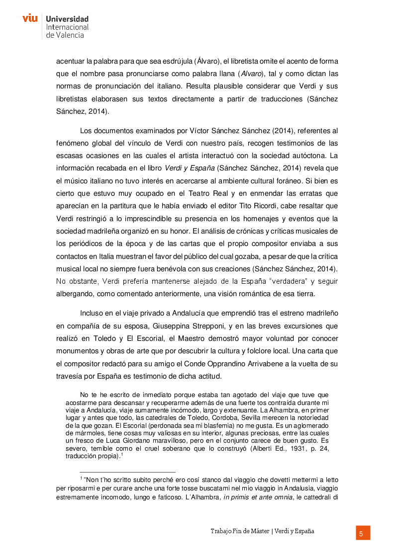 Anteprima della tesi: Verdi y España, Pagina 5