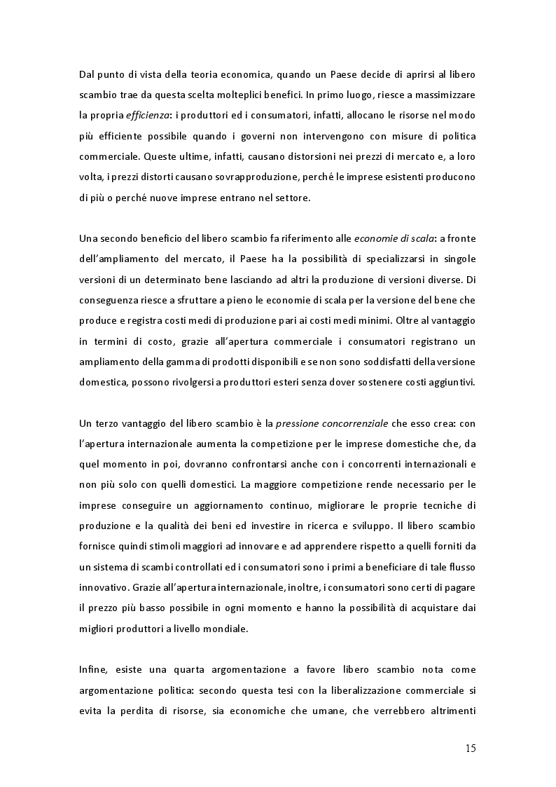 Anteprima della tesi: La trasformazione delle relazioni economiche e geopolitiche internazionali. Possibili scenari, Pagina 11