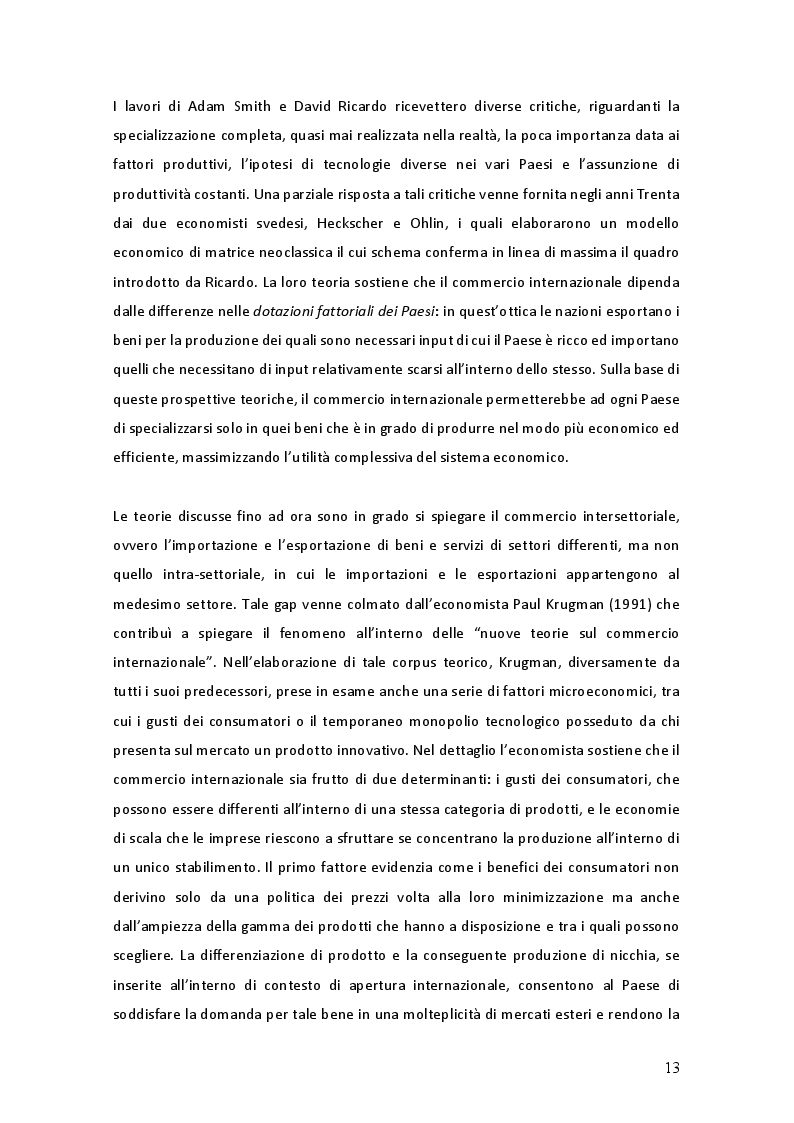 Anteprima della tesi: La trasformazione delle relazioni economiche e geopolitiche internazionali. Possibili scenari, Pagina 9