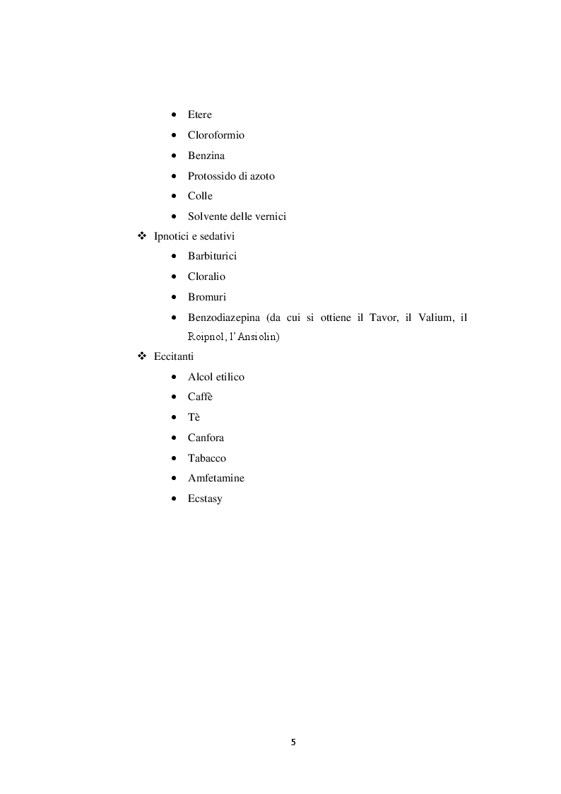 Anteprima della tesi: La tossicodipendenza nella letteratura italiana contemporanea: un approccio educativo possibile?, Pagina 6