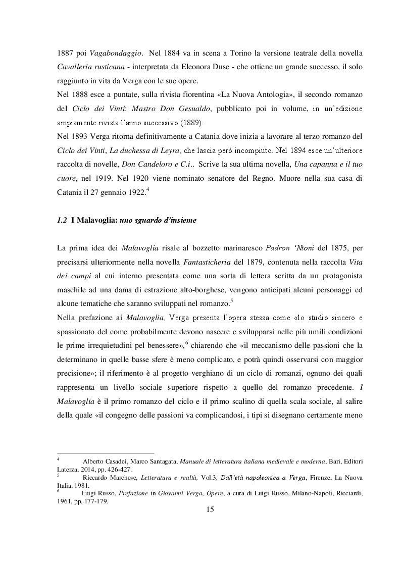 Anteprima della tesi: La critica letteraria a “I Malavoglia” di Giovanni Verga: confronto tra Alberto Asor Rosa, Romano Luperini, Vitilio Masiello, Pagina 8