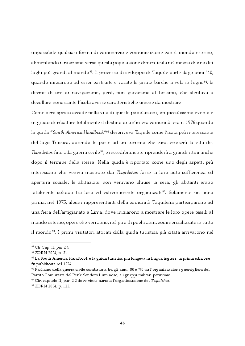 Anteprima della tesi: Patrimonio culturale e sviluppo turistico sostenibile: il caso dell'isola di Taquile e la resilienza delle comunità locali, Pagina 9