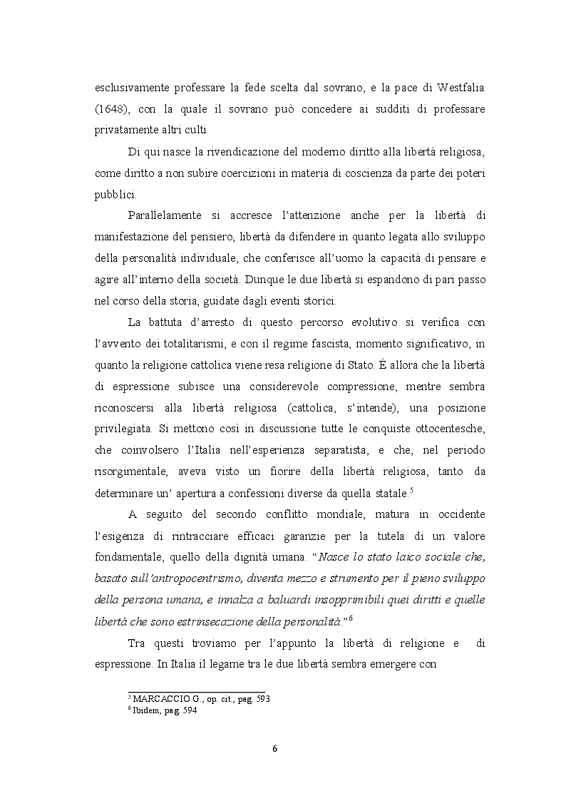 Anteprima della tesi: Satira e libertà religiosa, Pagina 4